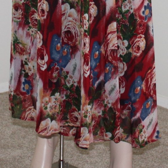 Coldwater Creek Floral Skirt - Picture 2 of 6